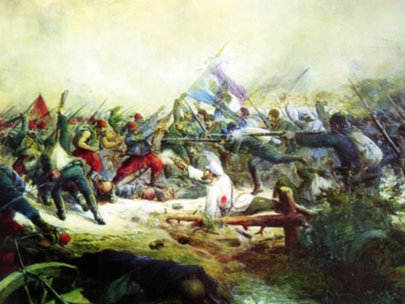 1880-Peter Morozov - Difesa della bandiera a Stara Zagora